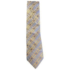 Canali Blue Italian Thick Silk Tie, 3.5” Wide